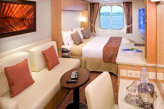 Celebrity Eclipse - Celebrity Cruises - Family Aussenkabine (FV)