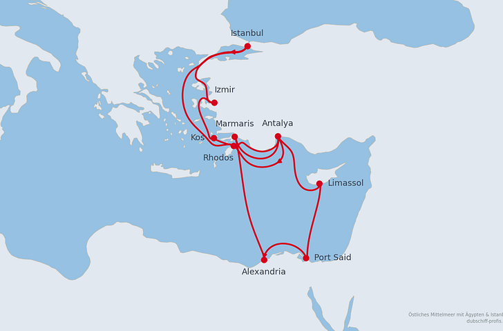 Impression zu Sommer 2027 - AIDAstella - Östliches Mittelmeer