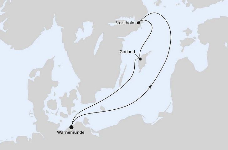 Impression zu Herbstferien 2026 - AIDAmar - Kurzreise Stockholm & Gotland