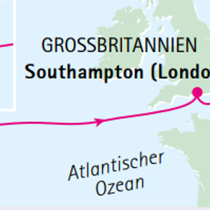 Queen Mary 2 auf See NEU