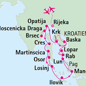Mljet National Park Kroatien 