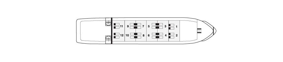 MS Lan Diep - Phoenix Flusskreuzfahrten - DECK 2
