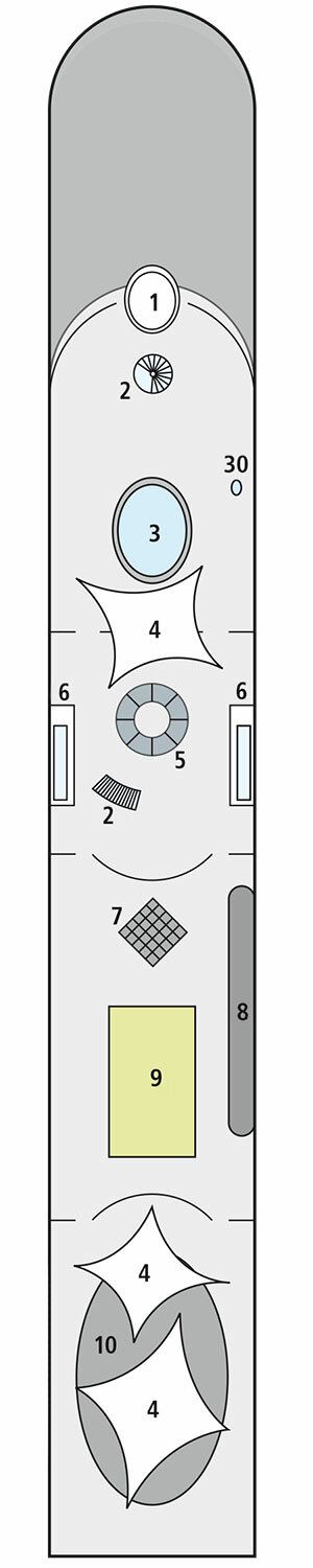 A-ROSA RIVA - A-ROSA - Deck 4 (Deck 4 Sonnendeck)