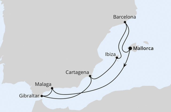 Impressionn zu AIDA Super-Deal - AIDAcosma - Mediterrane Schätze