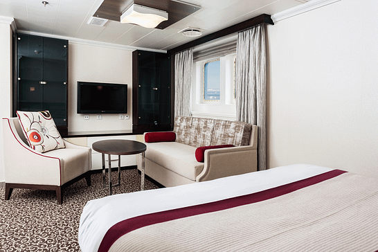 OCEAN ATLANTIC - Ohne Reederei - Kat. A2 | 2-Bett Außenkabine mit 2 Fenstern