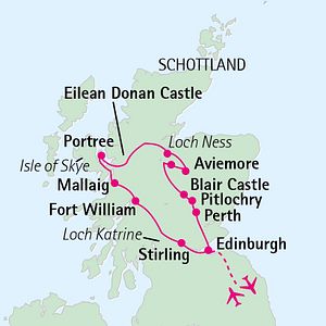 Highlands Schottland Großbritannien
