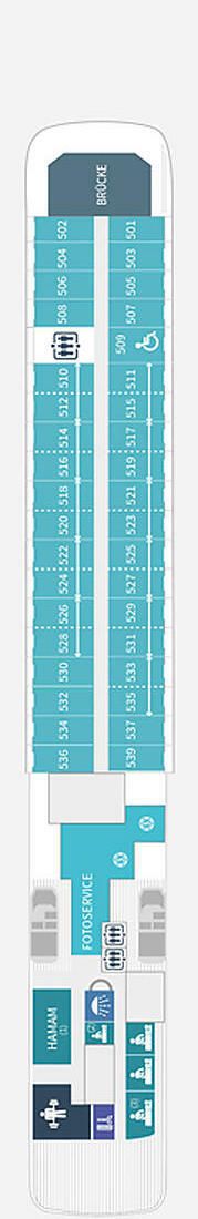 LE LYRIAL - Ponant - Deck 5 (Deck 5)