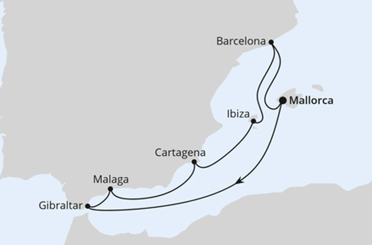Impression zu AIDA Angebot der Woche - AIDAcosma - Mediterrane Schätze mit Sardinien