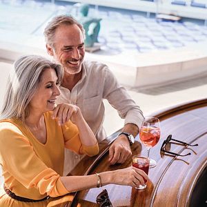 Skyline mit Sao Jorge Lissabon