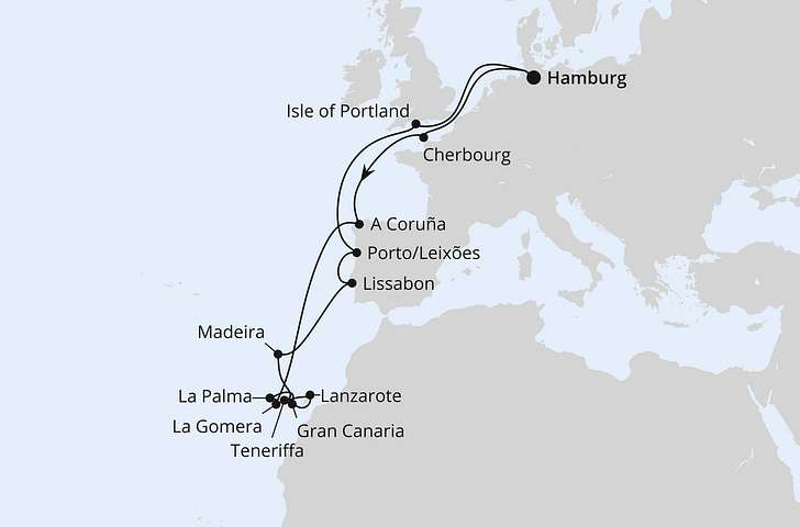 Impression zu AIDA Weihnachten & Silvester 2026/27 - AIDAluna - Große Winterpause Kanaren