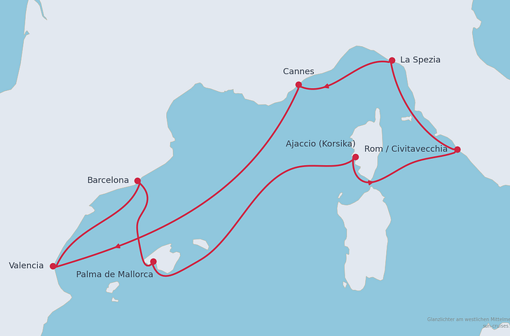 Impression zu Last Minute - Mein Schiff 6 - Glanzlichter am westlichen Mittelmeer