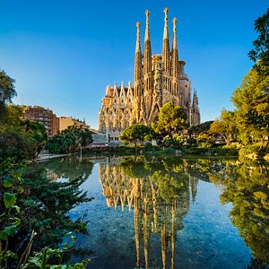 Barcelona La Rambla Herbst