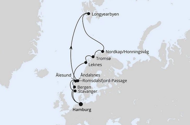 Impression zu Sommer 2027 - AIDAluna - Norwegen mit Spitzbergen & Lofoten