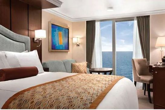 MS Riviera - Oceania Cruises - Deluxe Kabine mit Meerblick