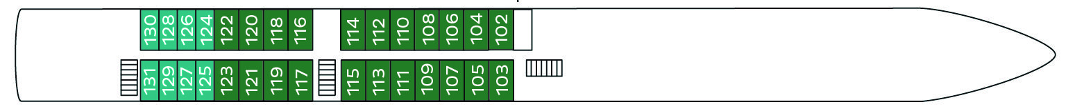 MS RHEIN SYMPHONIE - Nicko Cruises - HAUPTDECK