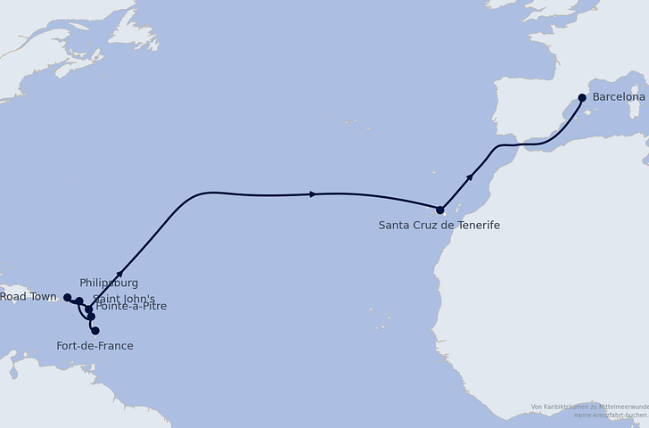 Impression zu MSC Catch of the Week - MSC World Europa - Von der Karibik ins Mittelmeer