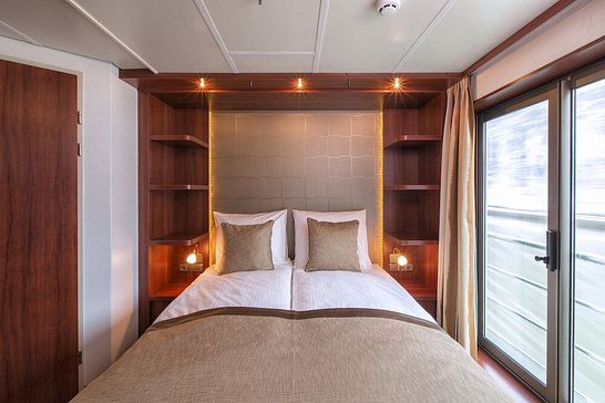 MS SWISS RUBY - VIVA Cruises - 2-Bett-Kabine, Rubindeck (2BR)