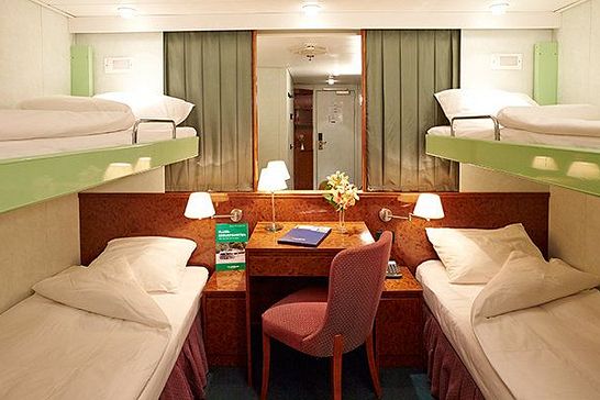 MS Hamburg - Plantours Hochseekreuzfahrten - Vier-Bett innen, Deck 2 (HK01)