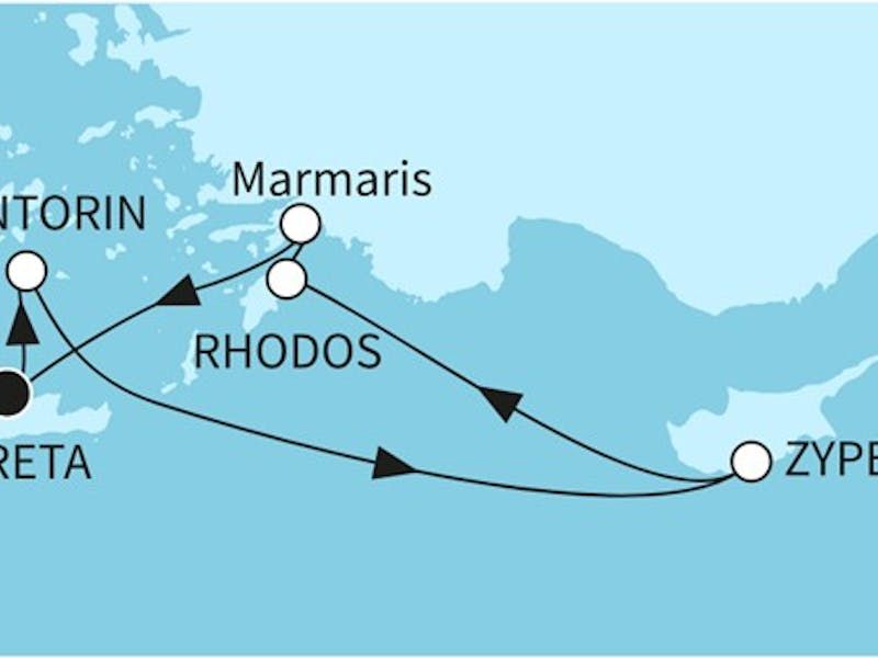 Lieblingsplätze am Östlichen Mittelmeer