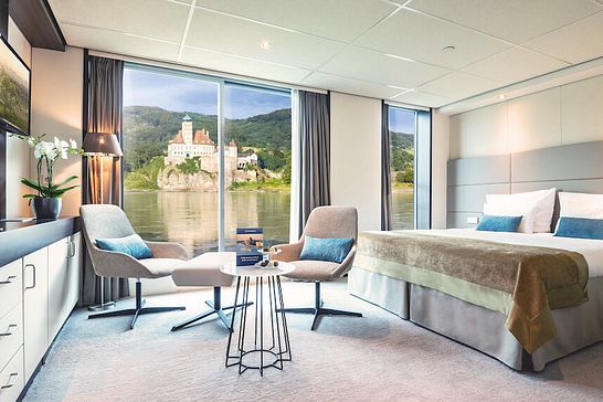 MS Amadeus Brilliant - Amadeus Flusskreuzfahrten - 2-Bett-Außenkabine,Kategorie Suite,Mozart Deck (SUI)