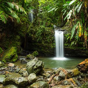 Wasserfall in Puerto Rico