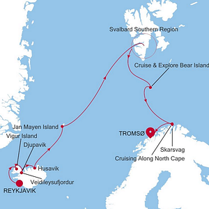 Eismeer Kathedrale Tromso Norwegen