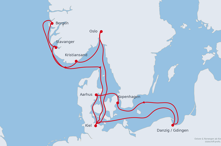 Impression zu AIDA Winter 2027/2028 - AIDAperla - Ostsee & Norwegen