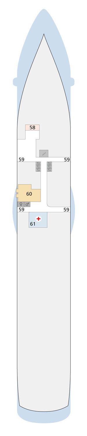AIDAsol - AIDA Cruises - Deck 3 (Deck 3)