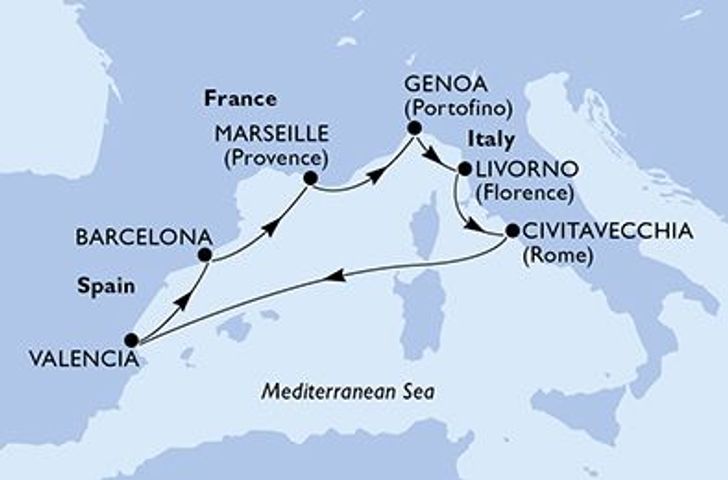 Impression zu Familienurlaub - MSC Orchestra - Mittelmeer mit Rom