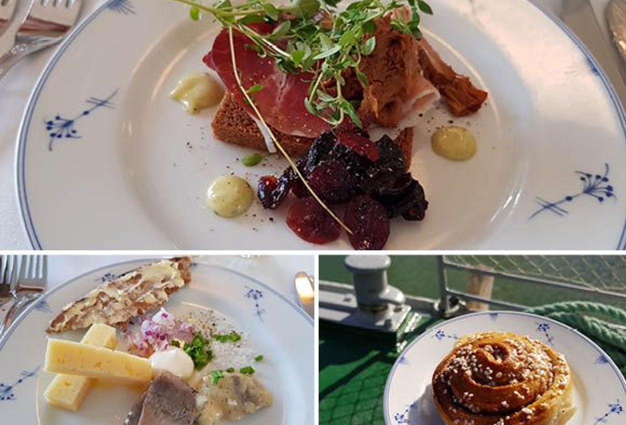 DIANA - Göta Kanal Schiff - Essen