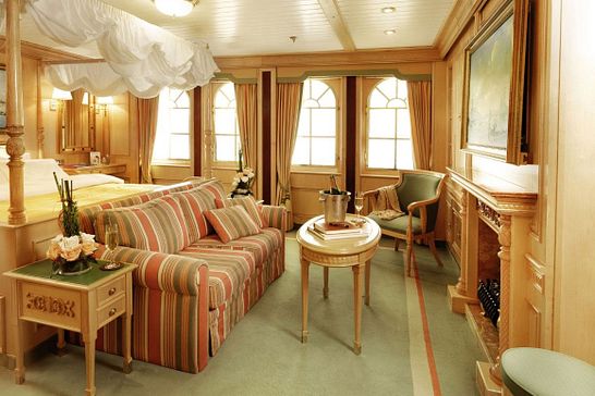 Sea Cloud II - Sea Cloud Cruises - Kat. A Owner Suite