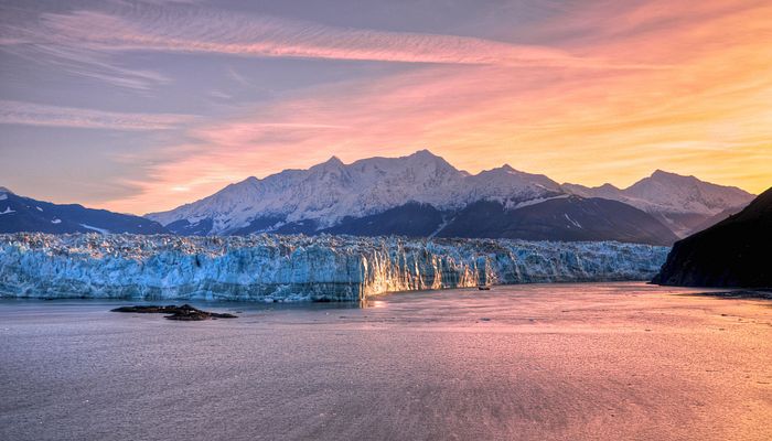 Hubbard Gletscher Alaska