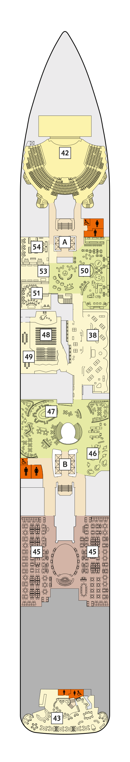 Mein Schiff 3 - TUI Cruises - Deck 4 (Seestern)