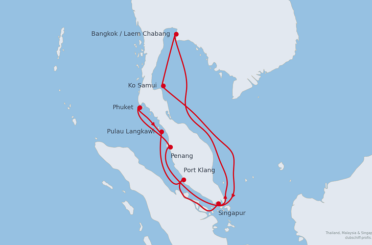Impression zu AIDA Winter 2026/27 - AIDAstella - Thailand, Malaysia & Singapur