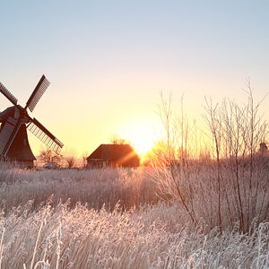 Brüssel Belgien im Winter
