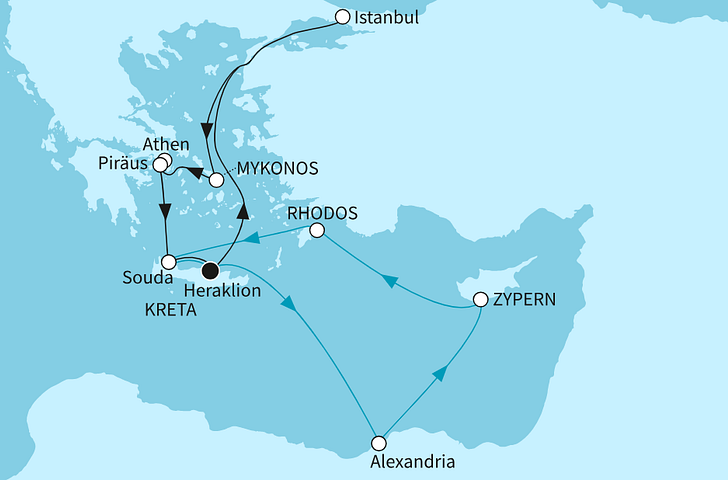 Impression zu Sommer 2027 - Mein Schiff 5 - Rund um die Ägäis