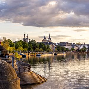 Deutsches Eck Koblenz Deutschland 