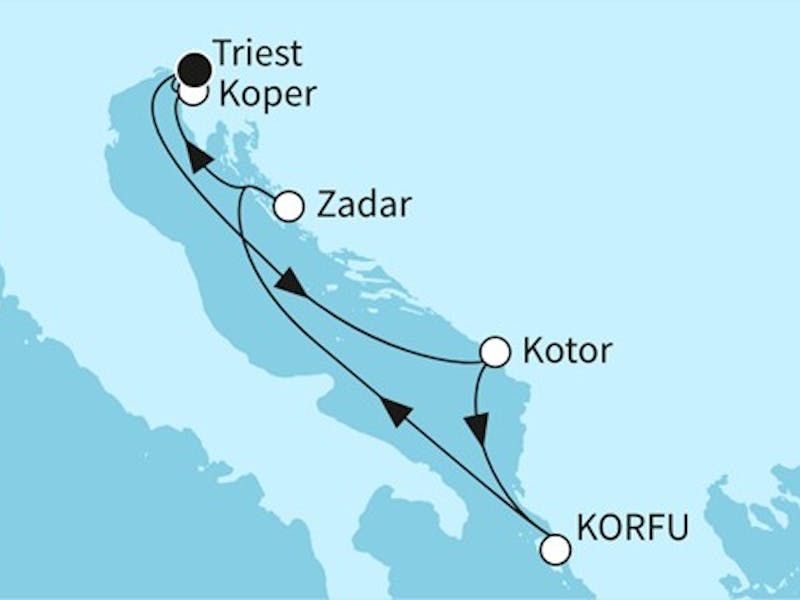 Sehnsuchtsziele an der Adria