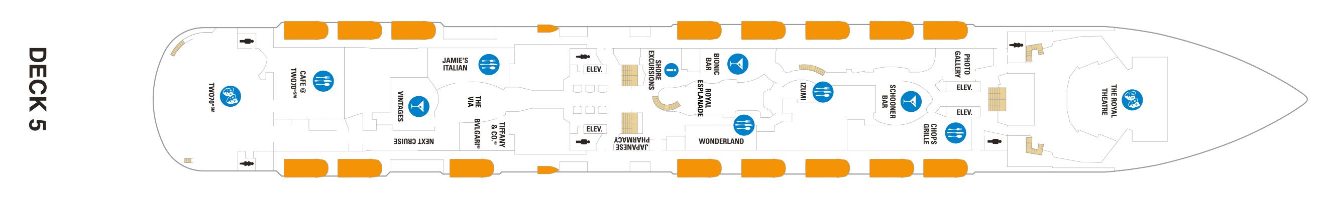 Quantum of the Seas Deck 5