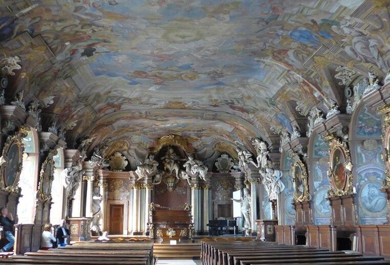 Musiksaal der Universität in Breslau