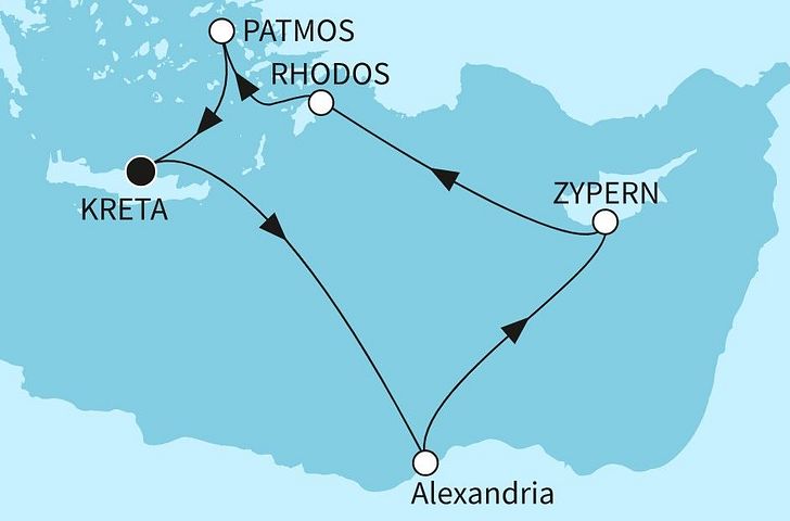 Impression zu Sommer 2027 - Mein Schiff 5 - Ägypten und Griechische Inseln