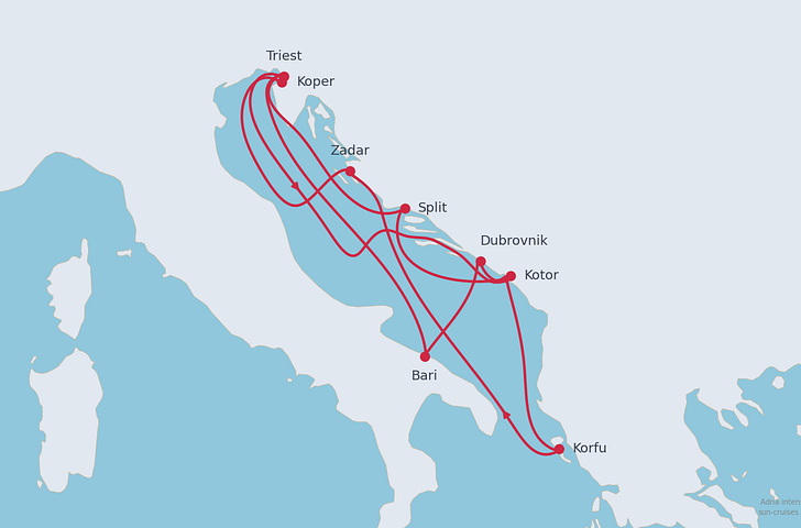 Impression zu Sommer 2026 - Mein Schiff 4 - Adria intensiv