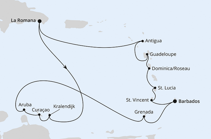 Impression zu AIDA ALL IN Weihnachten & Silvester 2026/27 - AIDAperla - Karibik intensiv