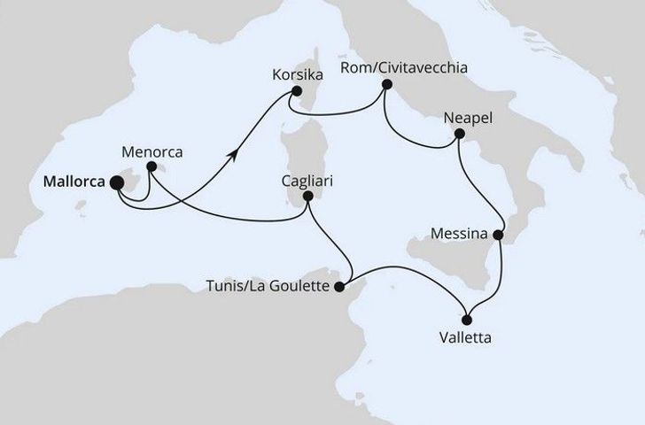 Impression zu AIDA Sommer 2028 - AIDAstella - Italien & Mittelmeerinseln
