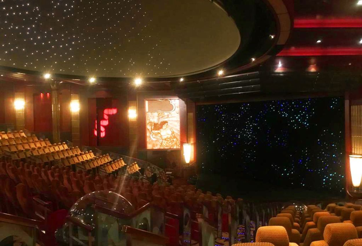 Schillernde Sterne im Planetarium 