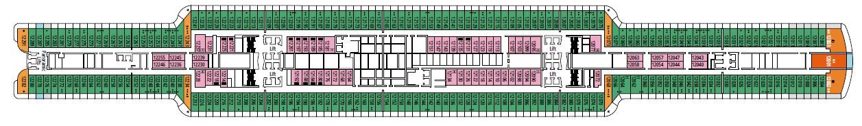 MSC Seascape - MSC Cruises - DECK 12, PORQUEROLLES