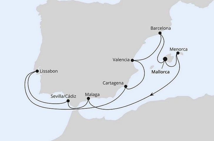 Impression zu Mittelmeer mit AIDA - AIDAstella - Spanien, Portugal & Balearen
