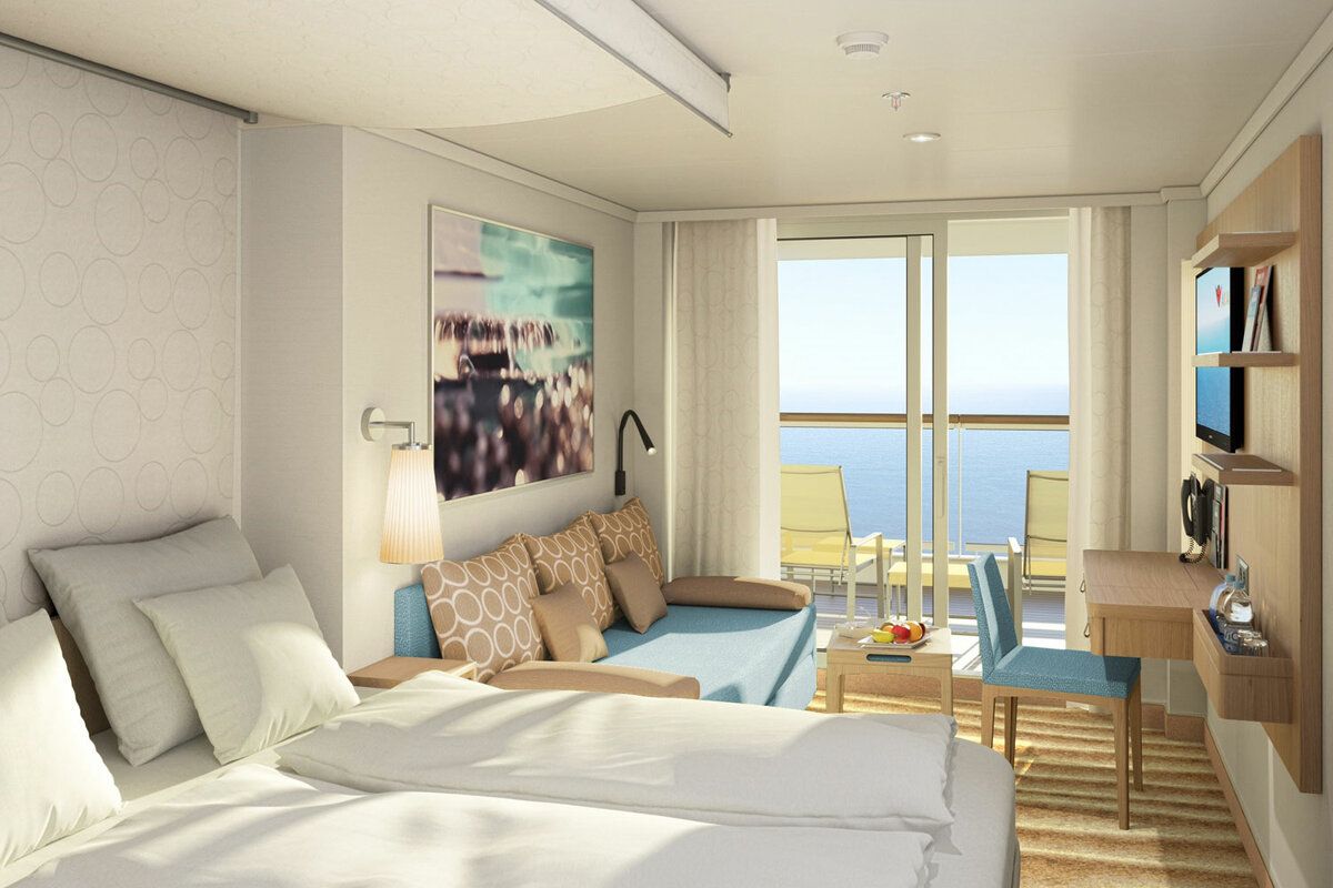 AIDAcosma - AIDA Cruises - Verandakabine Komfort (KV)