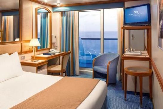 Coral Princess - Princess Cruises - Balkonkabine