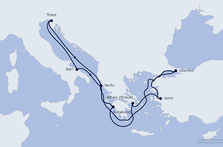 Impression zu MSC Topseller - MSC Fantasia - Von der Adria an den Bosporus